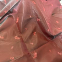 Lót lụa cao cấp hình sò thưa - vailotgiare