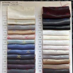 Vải lót lụa cao cấp hình móc - vailotgiare